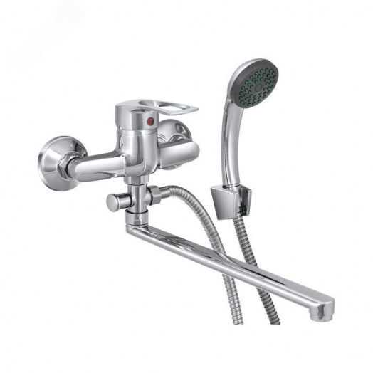Смеситель для ванны с душем одноручный Прораб Ц-серия Славен