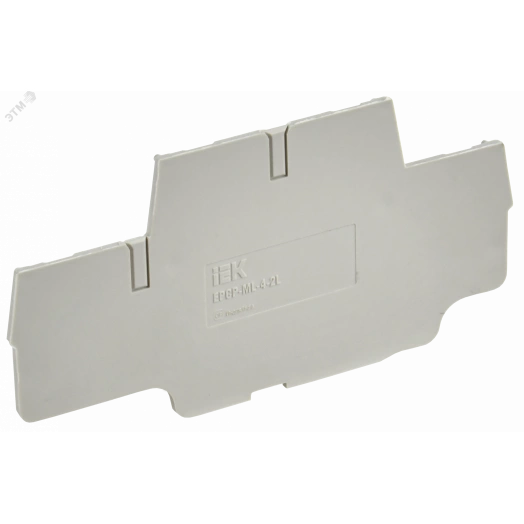 Заглушка для CP-ML 2 ур. 4мм2 серая IEK