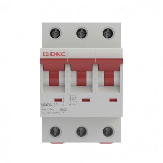 Выключатель автоматический трёхполюсный 40А B 6кА