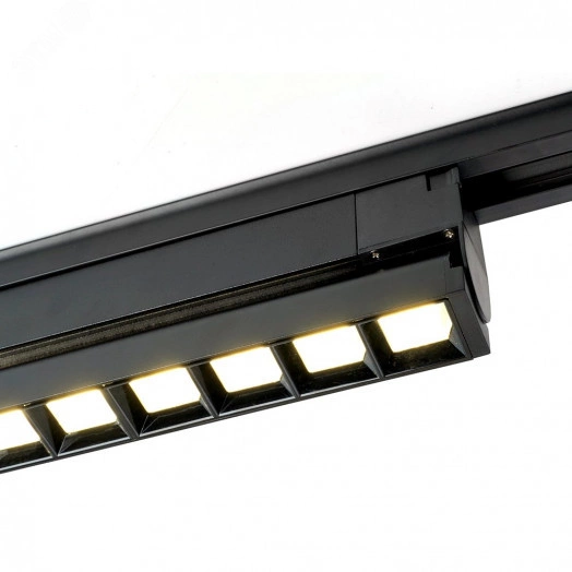 Светильник светодиодный трековый на шинопровод ДПО-20w 4000К черный