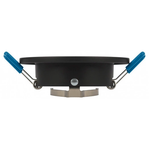 Светильник встраиваемый алюминиевый KL107 BK/SL MR16 GU5.3 черный серебро