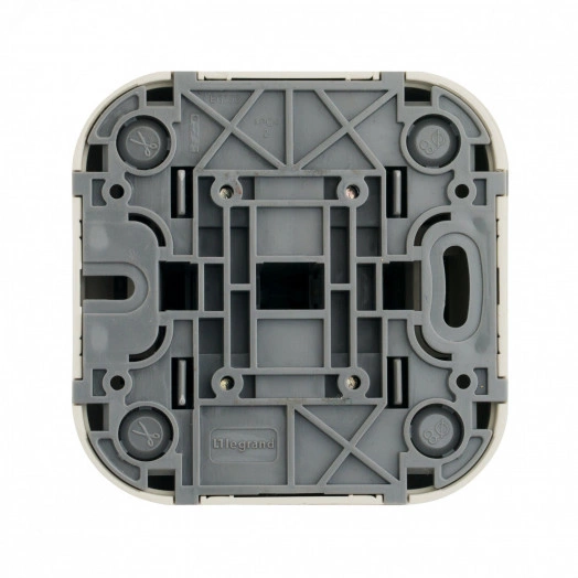 Переключатель 2 направления 2 клавиши слоновая кость