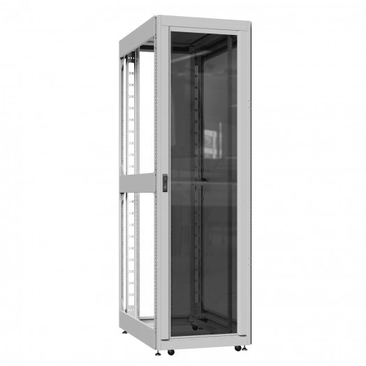Шкаф серверный 52U 800х1200 передняя дверь: стекло IP41. задняя дверь: без. боковые панели: без. цвет: серый RAL7035 