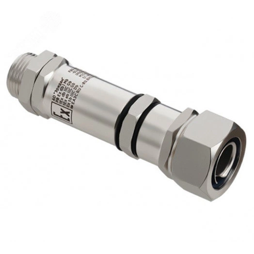 Ввод кабельный взрывозащищенный для монтажа       бронированным кабелем (любой тип брони) с наружнымдиаметром 10-14 мм в металлорукаве с условным     проходом D=20 мм(нерж) КВВ-БМ20-Н