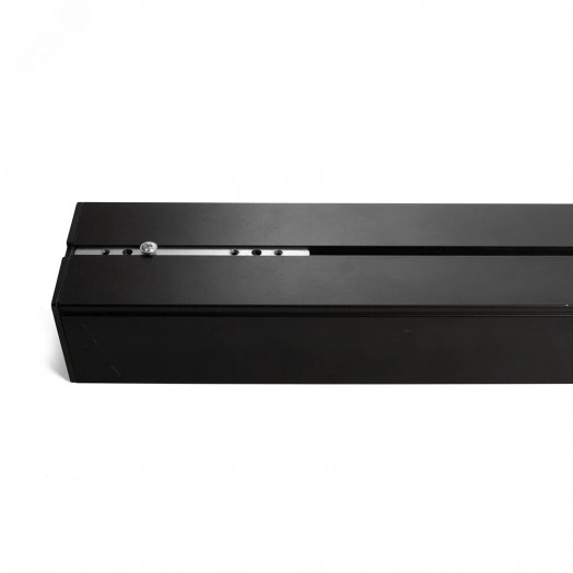 Светильник светодиодный ДПО-72вт 6500К 8640Лм линейный рассеиватель матовый в алюминиевом корпусе черный