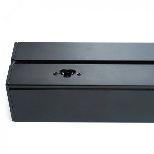 Светильник светодиодный ДПО-72вт 6500К 8640Лм линейный рассеиватель матовый в алюминиевом корпусе черный