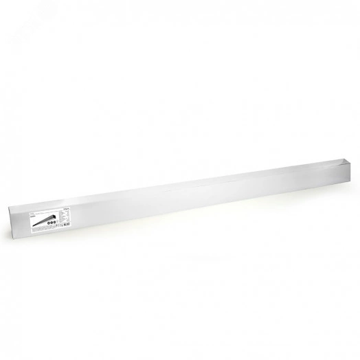 Светильник светодиодный ДПО-72вт 6500К 8640Лм линейный рассеиватель матовый в алюминиевом корпусе черный