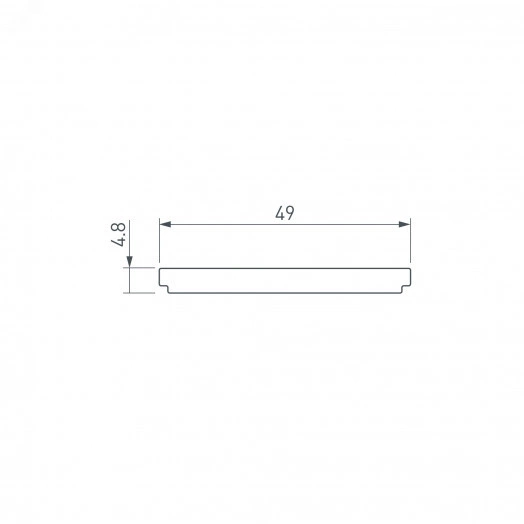 Экран FANTOM-W49-2000 OPAL (Arlight, Пластик)