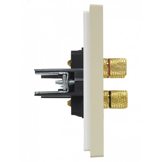 FORTE&PIANO Аудиорозетка 4-местная FP439 ваниль IEK