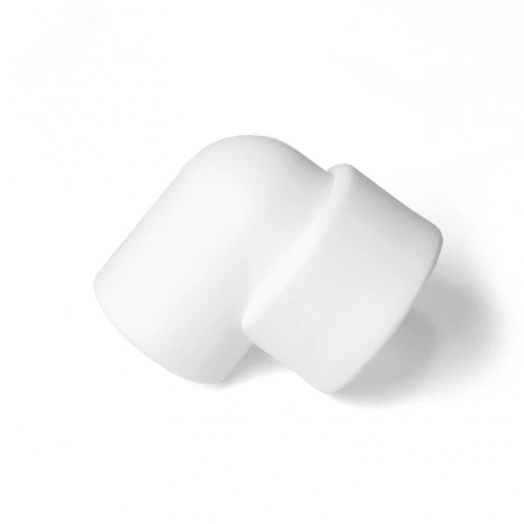 Угольник ВВ 32 х 20 переходной, полипропиленовый, белый