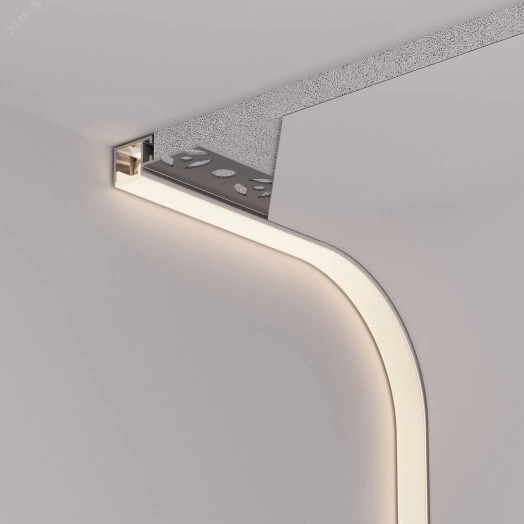 Профиль FANTOM-BENT-W12-TOP-EDGE-2000 ANOD (Алюминий)