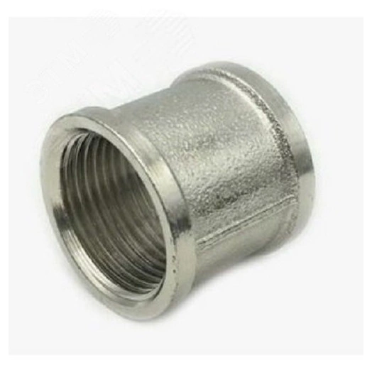 Муфта ВВ 1/2' никелированная, уп