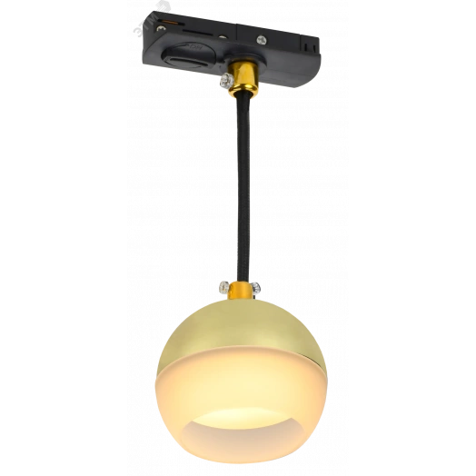 LIGHTING Светильник 4119 декоративный трековый подвесной под лампу GX53 золото IEK