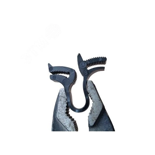 Хомут силовой пластиковый для соед. элем. кругл. формы (Клип-Трек, Clip-Track) 48-44 мм (ПА66) 700 шт