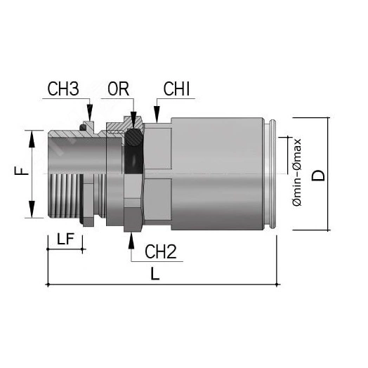 Крышка на ответвитель-переходник TDSA 100/150 в комплекте с метизами и пластинами PTCE