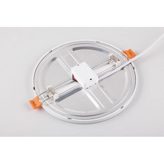 Светильник светодиодный ДВО-9w 4000K 720Лм slim белый с регулируемым монтажным диаметром (до 100мм)