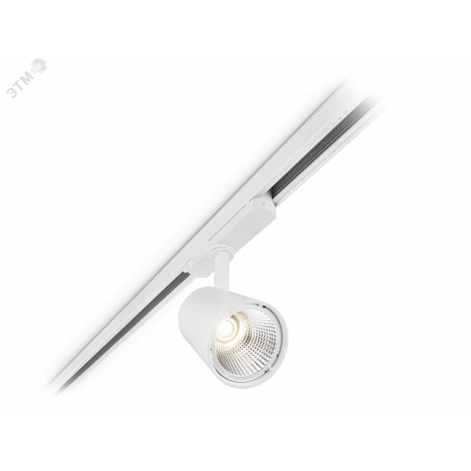 Светильник трековый ДПО 34 Вт 3900 лм 3000К 220-240В IP20 Средний угол (24 гр), пластик белый StoreFit