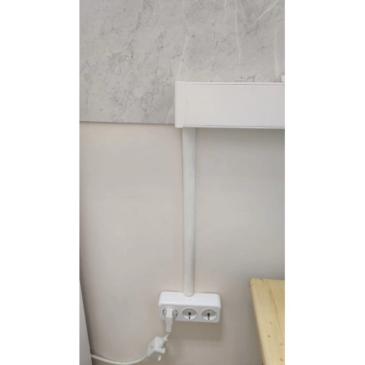 Кабель-канал полукруглый бежевый 20х12мм 2м KK-20-12-B ЭРА