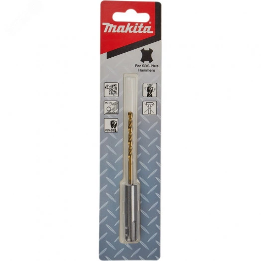Сверло по металлу HSS-TiN SDS PLUS 4х43x105