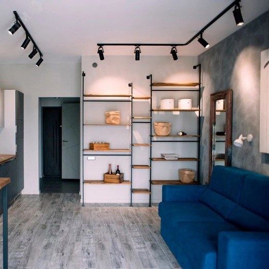 Светильник светодиодный трековый на шинопровод ДПО-18w 4000К 1440Лм черный Feron.ONE