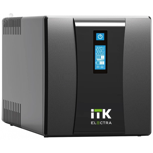 Источник бесперебойного питания Line-interactive 1500 ВА/900 Вт, фаза 1/1, LCD дисплей, с АКБ 2х9AH, USB, Schuko