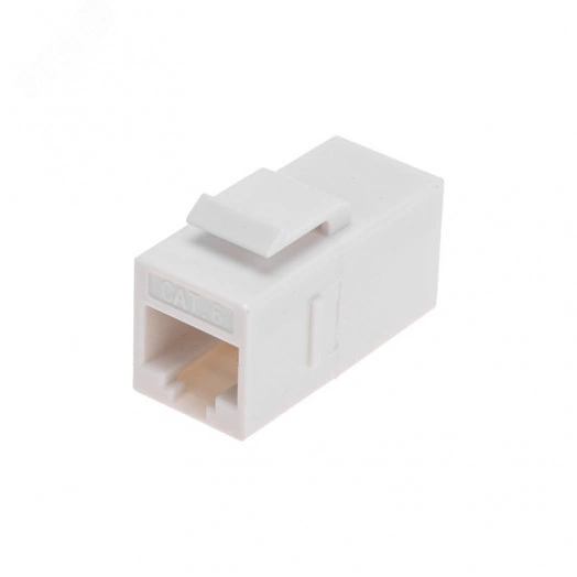 Адаптер проходной формата Keystone Jack RJ-45(8P8C) UTPCAT 6