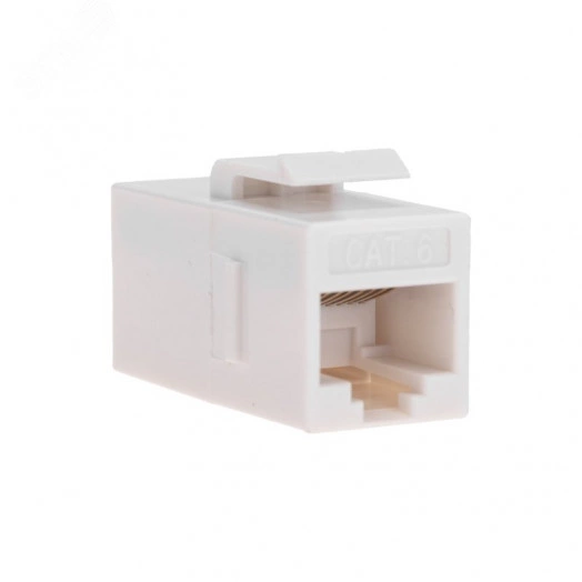 Адаптер проходной формата Keystone Jack RJ-45(8P8C) UTPCAT 6