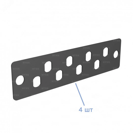 Кросс оптический настенный частично укомплектованный 24/32 порта FC/ST (планка FC/ST-4шт, планка-заглушка-1шт, сплайс-кассета-1шт) черный RAL 9005