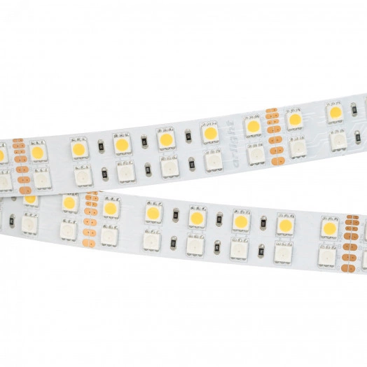 Лента RT-B144-19mm 24V RGBW-Warm (32 W/m, IP20, 5m) (Arlight, Открытый)