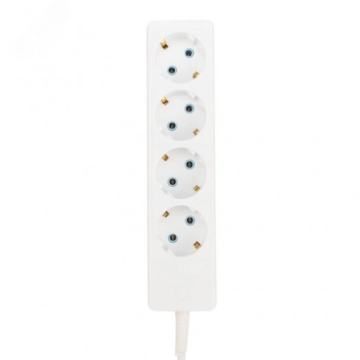 Удлинитель PROconnect  4 гнезда, 1.5 м, 3х0.75 мм, с/з, белый