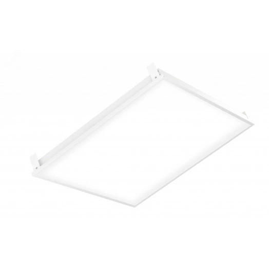 Светильник LED Effect ОФИС ГРИЛЬЯТО IP54 38Вт 4700лм 4000К IP54 КСС Д встраиваемые, DALI