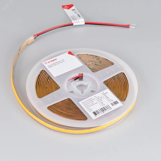 Лента COB-X528-8mm 24V White6000 (6 W/m, IP20, 5m, FreeCut) (Arlight, Свободная резка)