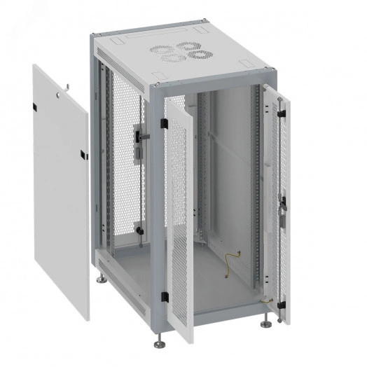 Шкаф телекоммуникационный напольный 15U 600x600