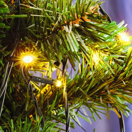 Гирлянда линейная LED 3300К 20м с контроллером