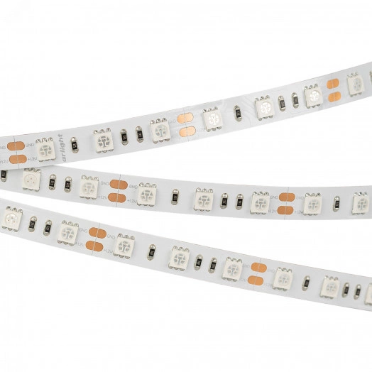 Лента RT-B60-10mm 12V Blue (14.4 W/m, IP20, 5m) (Arlight, Открытый)