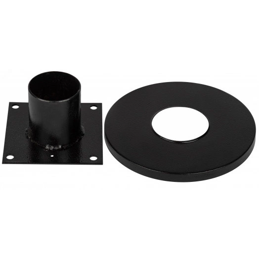 Опора металлическая ОМ-0,06 для светильников НТУ (шары) черная h60мм d60мм