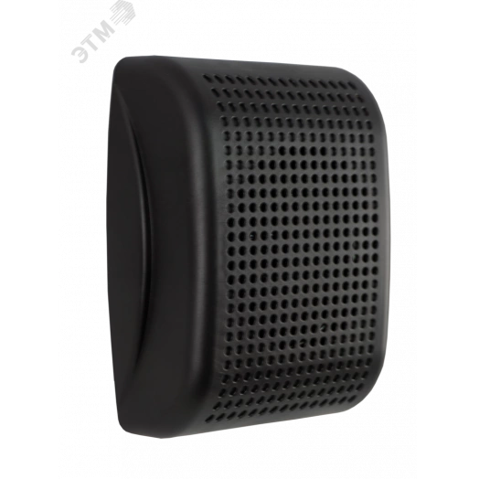 Оповещатель пожарный речевой со встроенным трансформатором 100В Соната Т-100-1/3. Возможность выбора 1Вт или 3Вт, настеннное исполнение мини черный   корпус