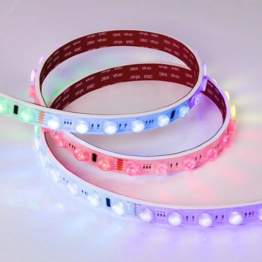 Лента герметичная DMX-FLT-PS-S36-23мм 24V RGB-PX6 (20 W/m, IP67, 30deg, 5м) (бегущий огонь)
