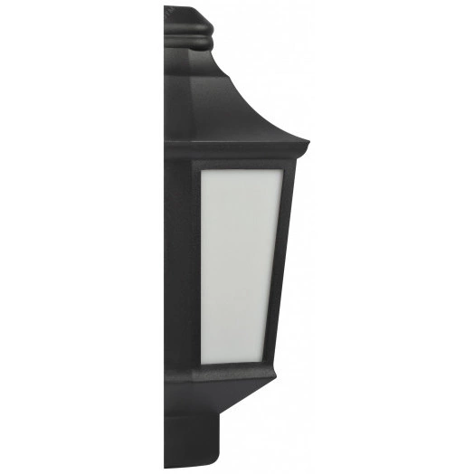 Светильник садово-парковый  НБУ 60Вт 06-60-003 Ника черный белое основание матовый