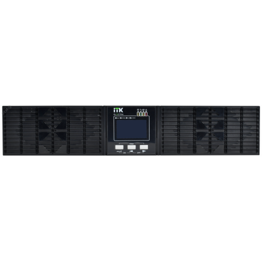 Источник бесперебойного питания Online Rackmount 3000 ВА/3000 Вт, однофазный с LCD дисплеем 96VDC без АКБ 2U с рег. з/у