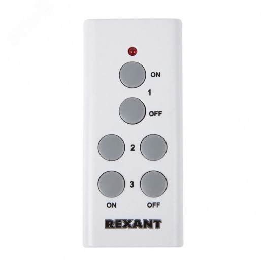 Радиоуправляемая розетка c пультом RX-003 (один пульт, три розетки) 10А/30м