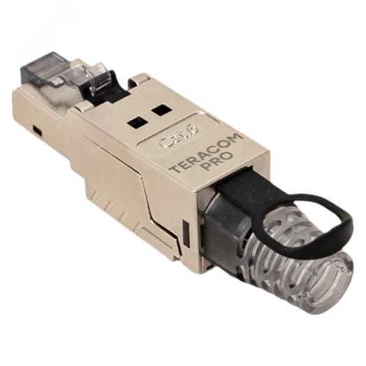 Коннектор TERACOM PRO полевой заделки RJ-45 (8P8C) экран. STP для каб. Cat.6