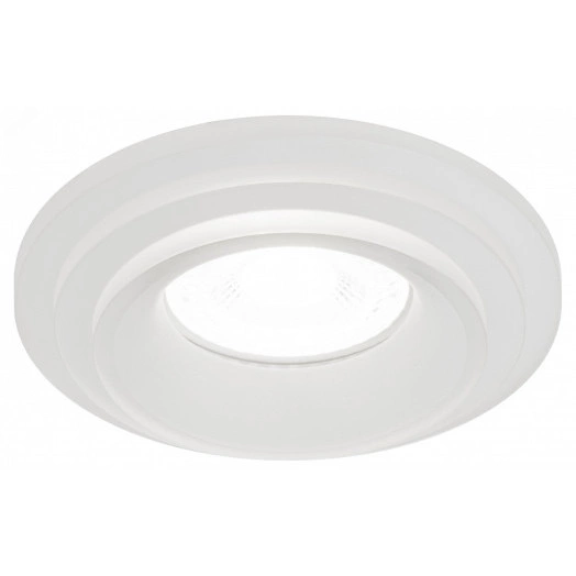 Светильник встраиваемый декоративный DK105 WH MR16 GU5.3 белый