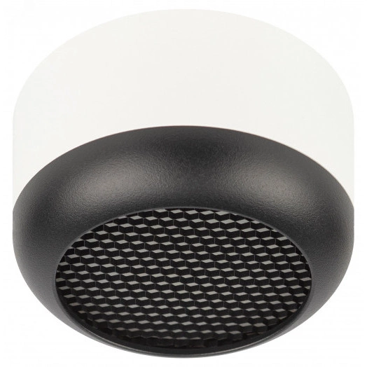 Светильник настенно-потолочный спот OL56 WH/BK под лампу GX53 белый/черный IP20