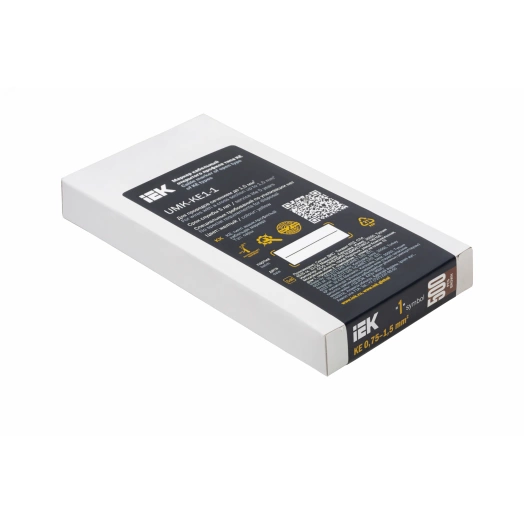 Маркер открытого типа KE 0,75-1,5мм2 символ '1' (500шт/упак) IEK