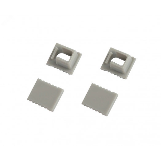 Набор заглушек 0709-3 для профиля 0709 2шт глухие 2шт с отверстием