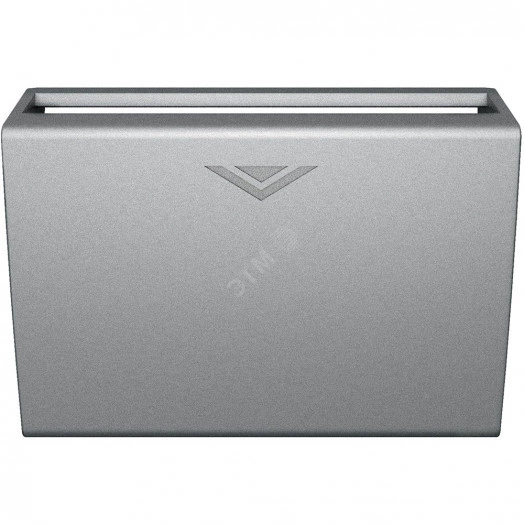 Btichino LL Накладка на карточный выключатель алюминий