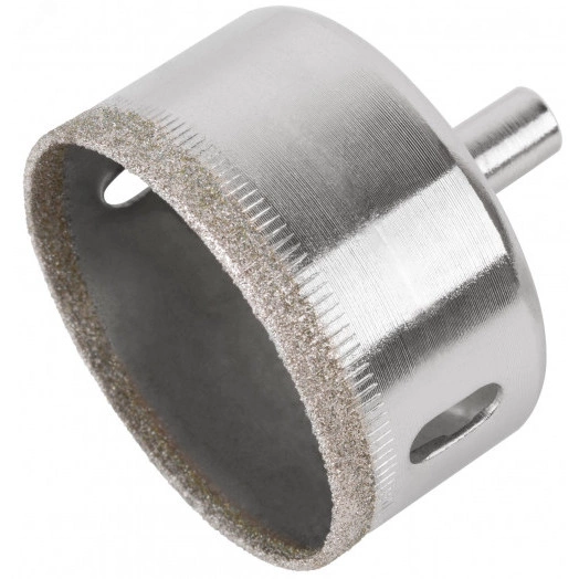 Коронка кольцевая по кафелю и стеклу алмазная 55х50 мм