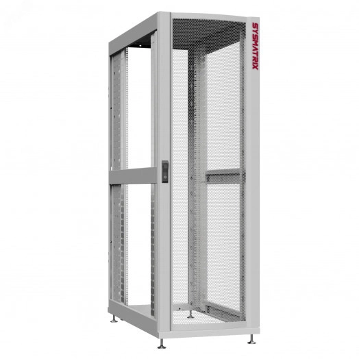 Шкаф серверный 24U 600х1200 передняя дверь: одностворчатая перфорированная IP20. задняя дверь: без. боковые панели: без. цвет: серый RAL7035 