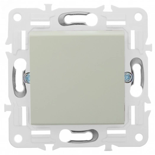 SKANDY Выключатель 1-клавишный перекрестный 10А SK-V03B бежевый IEK